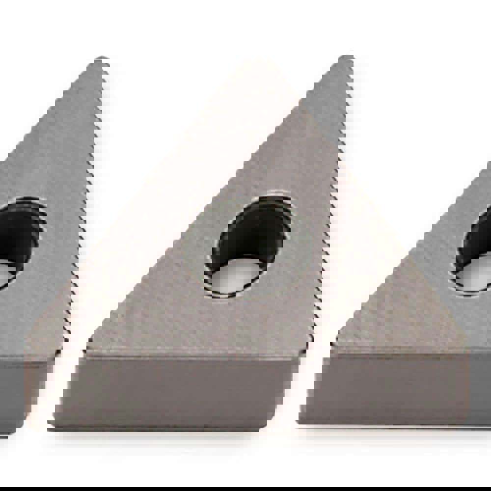 Turning Inserts; Relief Angle: 0 ; Corner Radius (Decimal Inch): 0.0310 ; Included Angle: 60 ; Manufacturer Grade: AB2010 ; Coating/Finish: Al2O3; TiCN; Titanium Nitride ; Wiper Edge: No